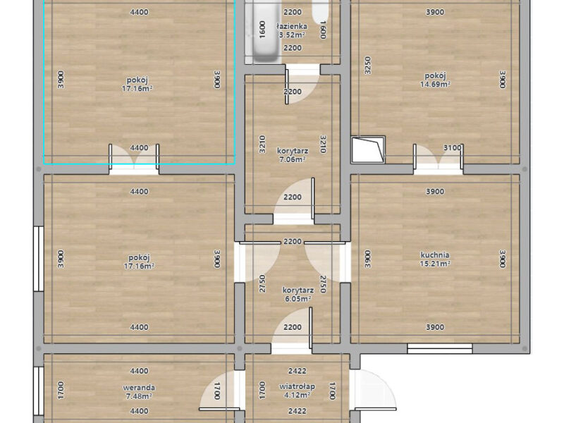 DO/411 Murowany dom w Sanoku, dz. Dąbrówka