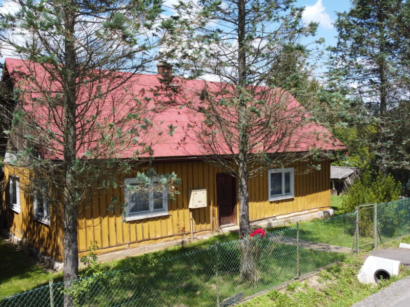 DO/417 dom drewniany w miejscowości Łodzina gm. Sanok