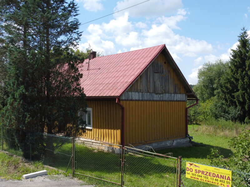 DO/417 dom drewniany w miejscowości Łodzina gm. Sanok