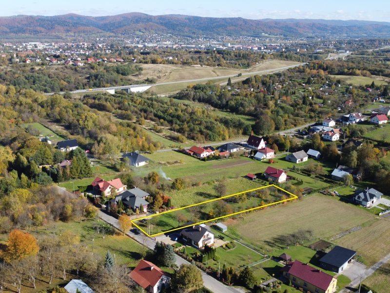 DZ/468 działka budowlana 19,80 ar w miejscowości Stróże Małe