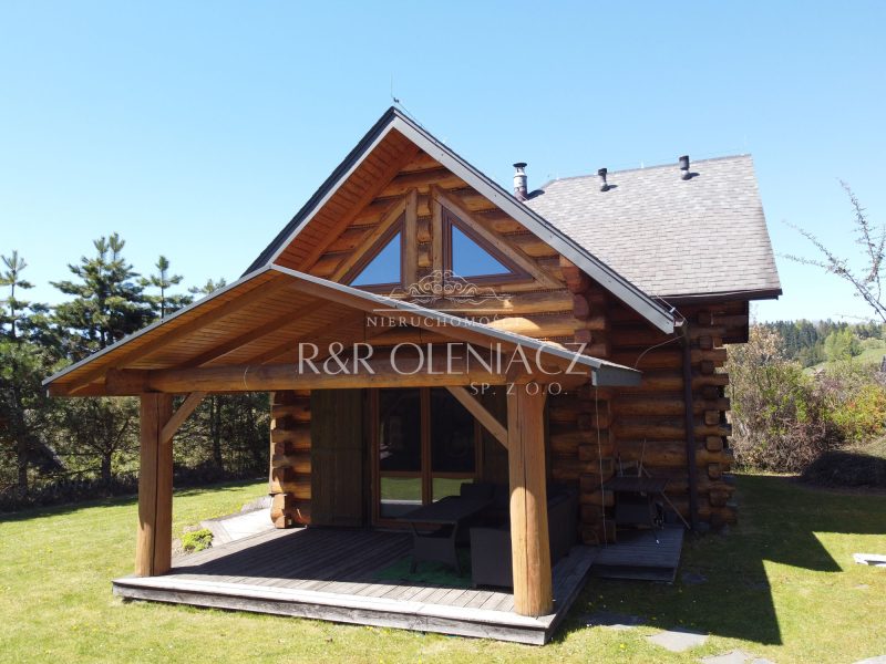 DO/432 dom rekreacyjny całoroczny ZAWÓZ, BIESZCZADY