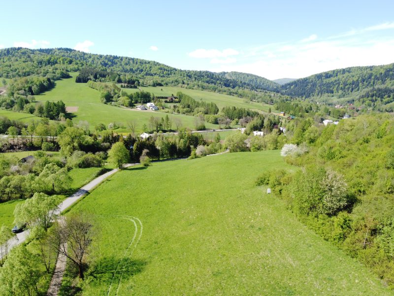 DZ/478 działka budowlana 72,31 ar w miejscowości Baligród - Bieszczady