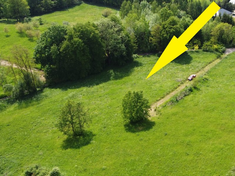 DZ/480 działka budowlana 25,15 ar, Załuż gm. Sanok
