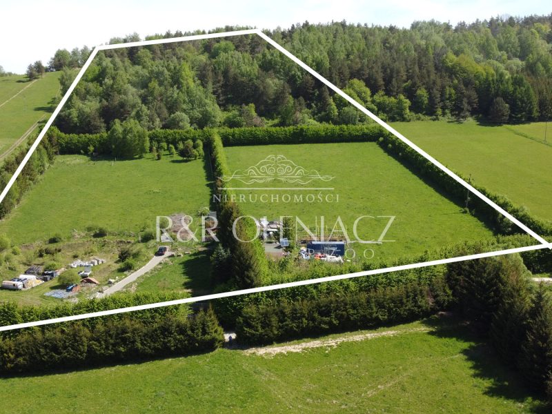 DZ/487 Działki 6,53ha w BIESZCZADACH - HOSZÓW