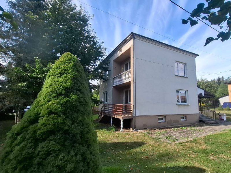 DWA DOMY NA DZIAŁCE 24,36ar / Nowosielce, gm. Zarszyn, pow. sanocki